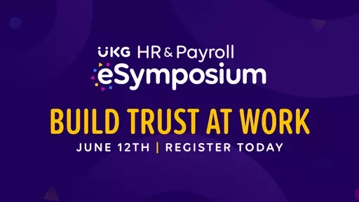 UKG HR & Payroll eSymposium: June 12