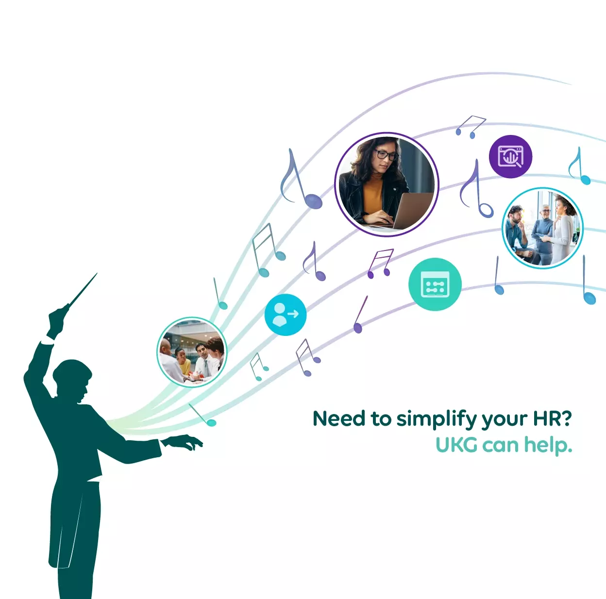 Need to simplify your HR?  UKG can help.