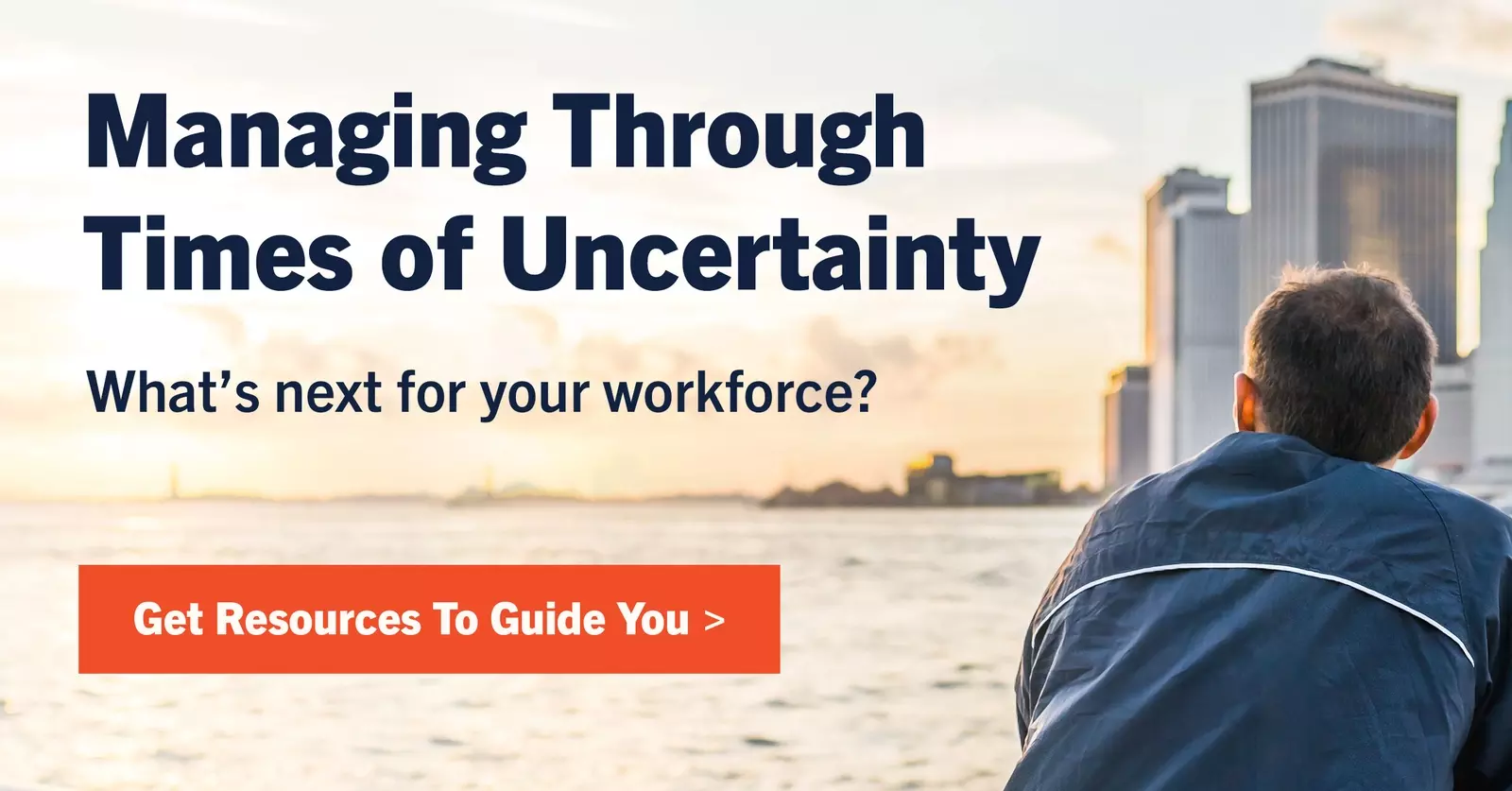 Managing through uncertainty holidays 2020 banner