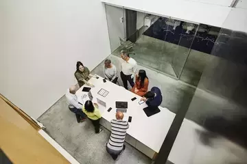 People at a table