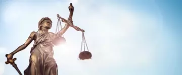Justice balancing scales
