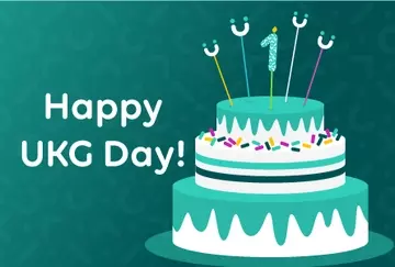 Happy UKG Day! UKG celebrates it's first year.